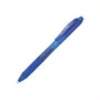 Pentel Energel X - Einziehbarer Gelschreiber - Blau - Blau - Transparent - Kunststoff - Gummi - Gummi - Beidhändig