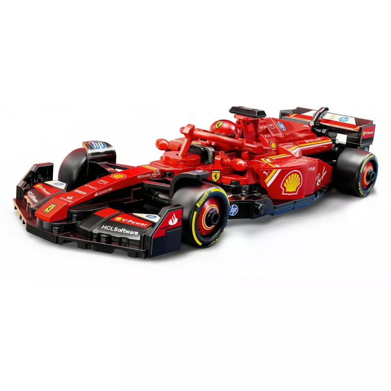LEGO Speed Champions Ferrari SF-24 F1 Rennwagen-Set 77242 — 275 Teile, 1 Minifigur, 10+ Jahre
