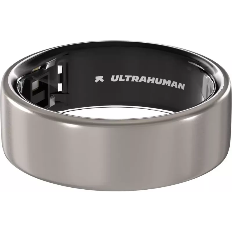 Ultrahuman Ring Air Raw Titanium Größe 11