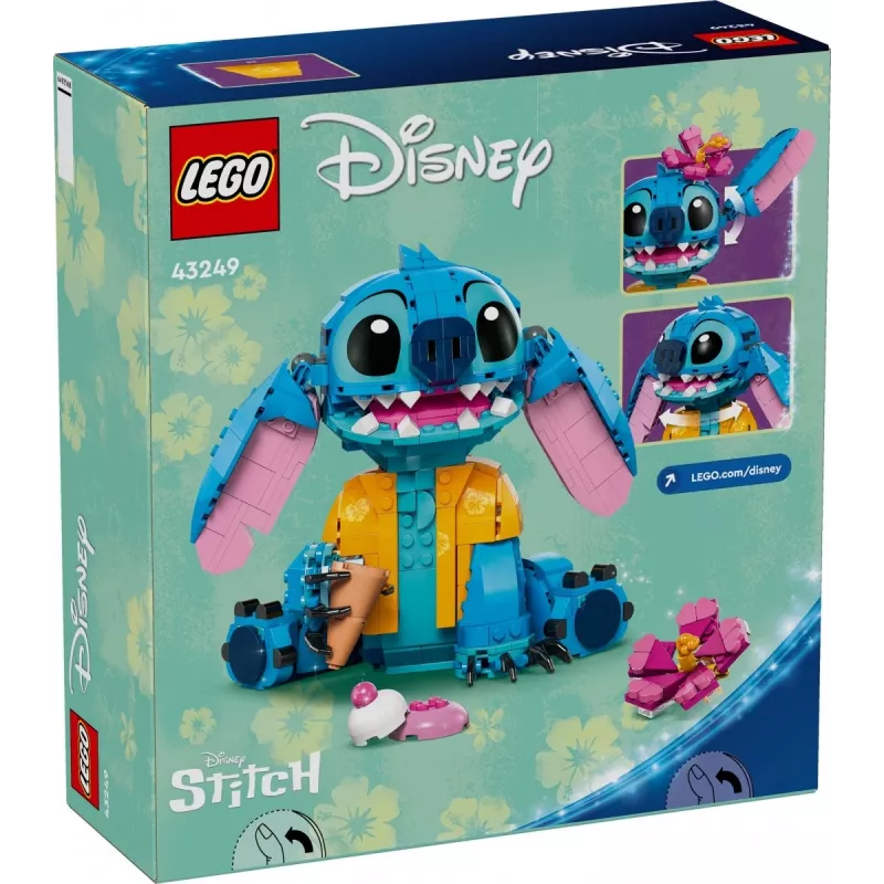 LEGO | Disney Stitch baubares Kinderspielzeug-Set mit Eiscreme 43249