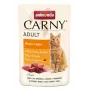 Nassfutter für Katzen Animonda Carny Beef + Chicken Adult 85 g, getreidefrei, glutenfrei, Beutel