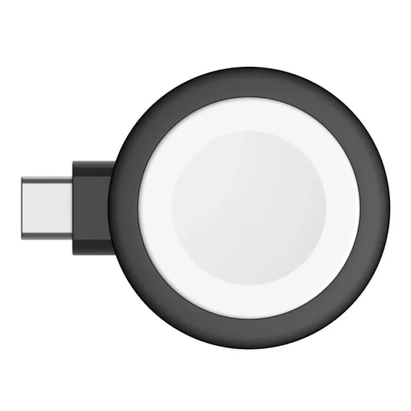 Kabelloses USB-Smartwatch-Ladegerät Belkin BoostCharge – 5 W, Innen-/Außenbereich, Schwarz/Weiß