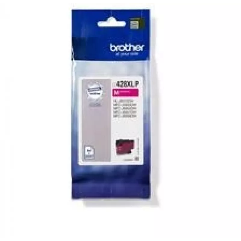 Tintenpatrone Brother LC-428XLMP Original Magenta, bis zu 5000 Seiten