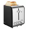 Toaster TE2052 Edelstahl schwarz