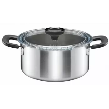 Edelstahltopf Fiskars 1072316, 3 L Fassungsvermögen, mit Deckel