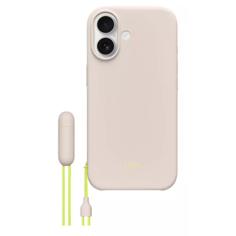 Apple Beats iPhone 17 Kickstand Case mit MagSafe und Kamera-Steuerung, Limestone, MGTL4LL/A