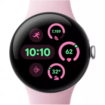 Google Pixel Watch 3 - 41 mm - Aluminium Silber poliert