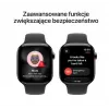 Smartwatch Apple Watch Series 11 GPS + Cellular 42mm Slate Titanium Gehäuse Schwarzes Sportarmband M/L