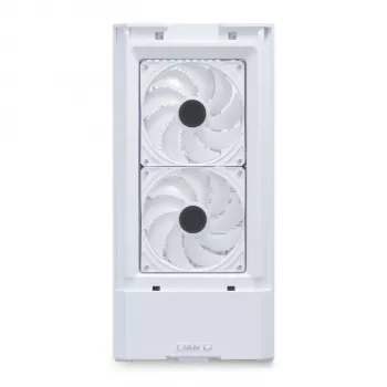 Midi-Tower-PC-Gehäuse Lian Li LANCOOL 207 — weiß, transparentes Panel, unterstützt ATX/MicroATX/MiniITX, kein Netzteil