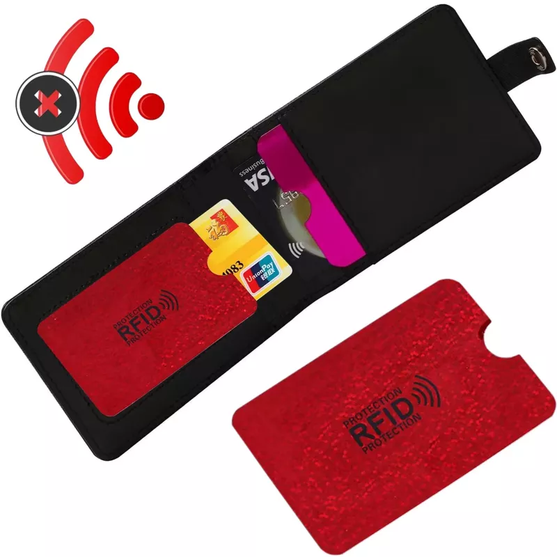 Extralink Schutzhülle für Kreditkarten, RFID-Diebstahlschutz Kontaktloses ID-Etui