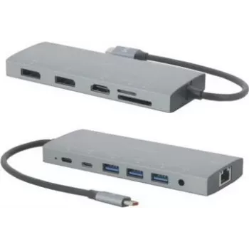 Mobilis USB-C Dockingstation 12-in-1 100 W Max (020028)