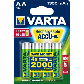 Varta Ready2Use HR06 1350 mAh Nickel-Metallhydrid 1350mAh wiederaufladbare Batterie (56746101404)