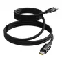 USB-C-auf-USB-C-Ladekabel Baseus Tungsten Gold 100W 1 m, schwarz, Nylon