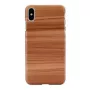 Smartphone-Hülle man and wood für iPhone XS Max – Cappuccino White