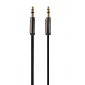 Gembird Kabel CCAP-444-0.75M (Klinkenstecker M - Klinkenstecker M, 0,75m, Schwarz) Audiokabel 3,5mm Schwarz (CCAP-444-0.75M)