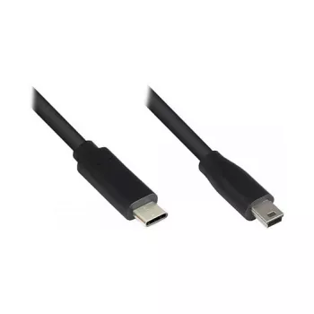 Good Connections USB2.0-Kabel C-Mini B5pol. schwarz 5m