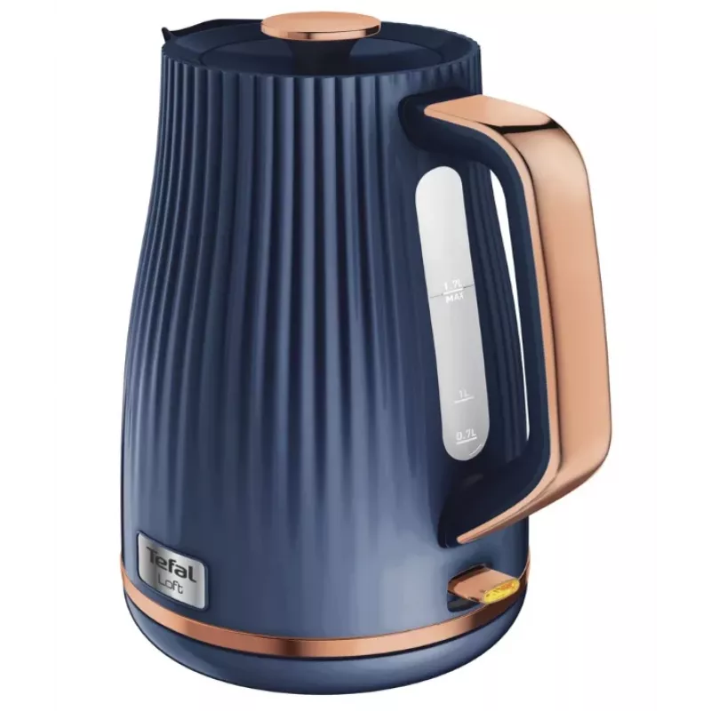 Tefal Loft KO251430 elektrischer Wasserkocher 1,7 L Blau