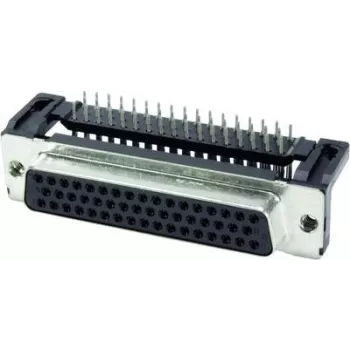 Drahtverbinder Harting 09 66 512 7601 Schwarz Silber Stahl Kupferlegierung