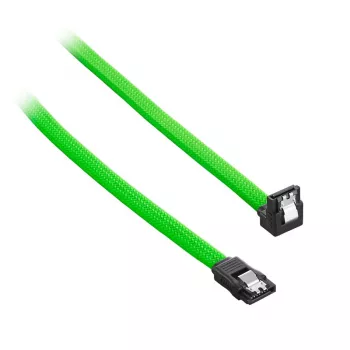 ModMesh SATA-3-Kabel mit rechtwinkligem Anschluss 30 cm - Hellgrün - Kabel - Digital/Daten (CM-CAB-RSAT-N30KLG-R)