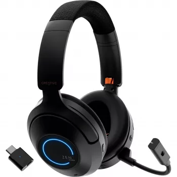 Creative 51EF1040AA001 Zen Hybrid Pro Bluetooth On-Ear Headset Schwarz