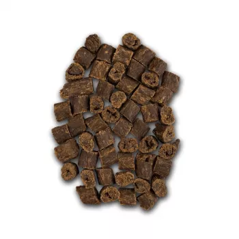 UNISZKI Knuspriges Rindfleisch mit Petersilie und Brennnessel - Hundeleckerli - 80 g