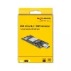 Delock 63166 USB 3.0 Typ-A auf M.2 Key B Konverter mit SIM-Steckplatz