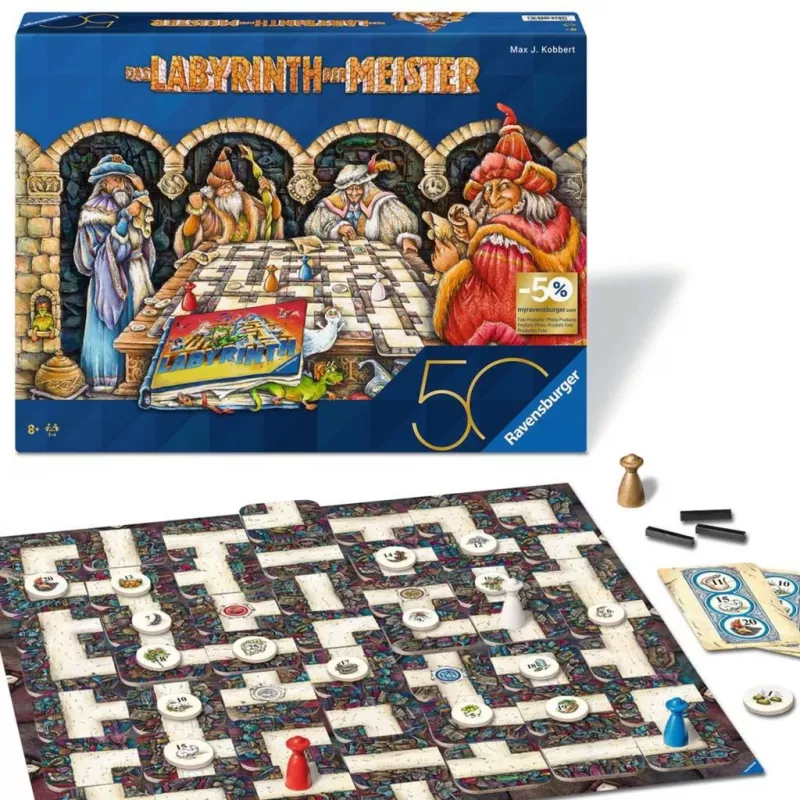 Labyrinth der Meister, Brettspiel