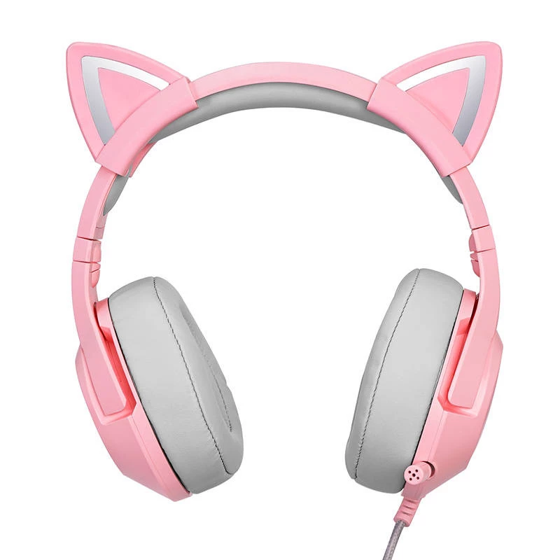 Headset Onikuma K9 Pink RGB Gaming-Headset