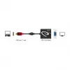 Videokabel-Adapter DeLOCK 62994 USB Typ-C auf VGA 0,2 m Schwarz