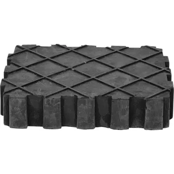 Gummiauflage ks tools 160.0391, universelle Stützauflage 155×125×35 mm