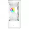 PC-Gehäuse Sharkoon AK6 RGB, ATX, Weiß