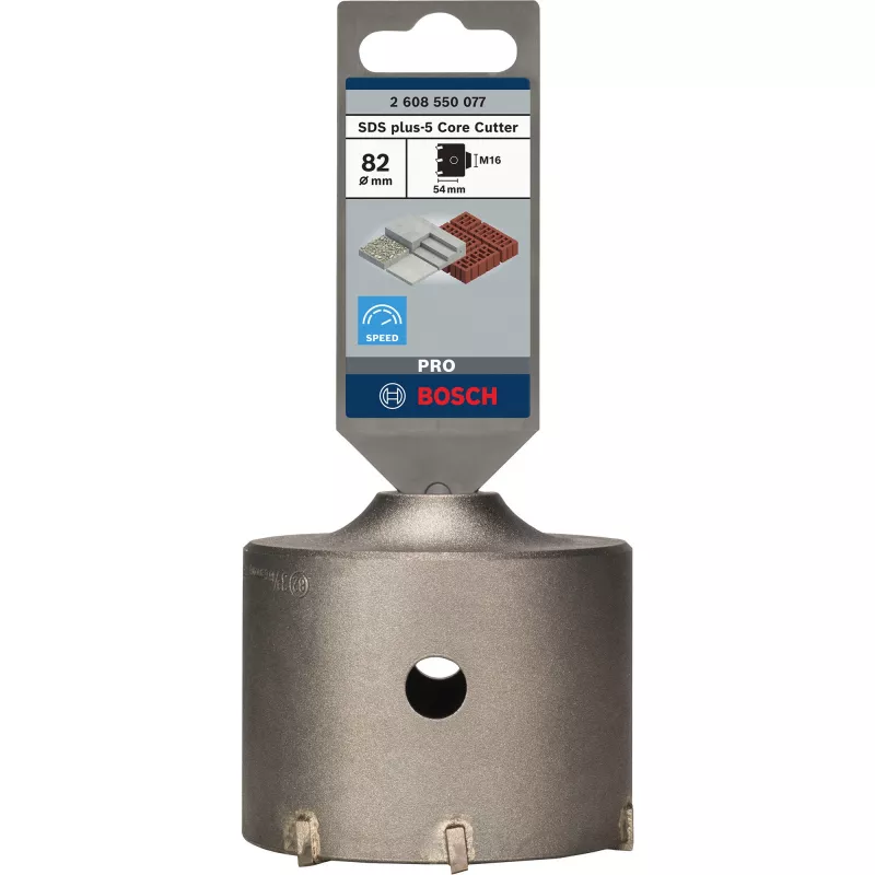 PRO SDS plus-5 Kernbohrer Hohlbohrer, Ø 82 mm