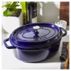 Gusseisen-Kokotte Staub 4,25 L, 29 cm, blau