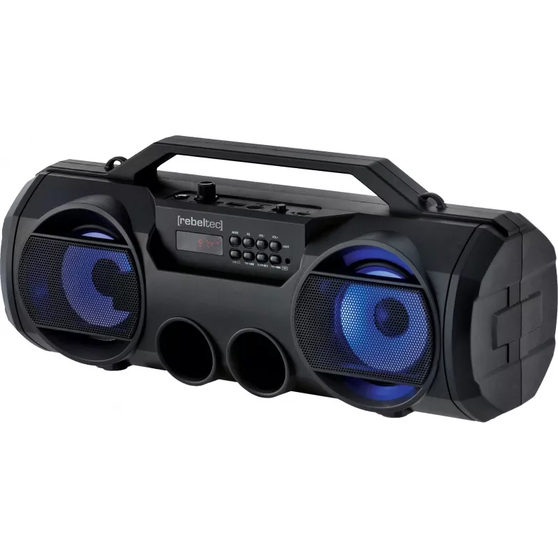 Tragbarer Lautsprecher Rebeltec SoundBox 440, Schwarz
