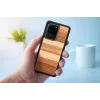 Schutzhülle man and wood Galaxy S20 Ultra — schwarzes Holzfinish