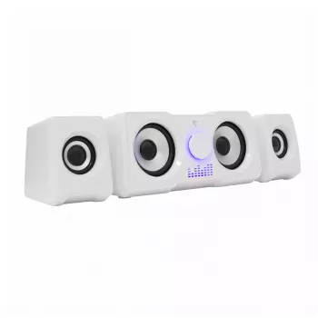 White Shark GSP-968 Mood RGB Gaming 2.2 Lautsprechersystem Weiß