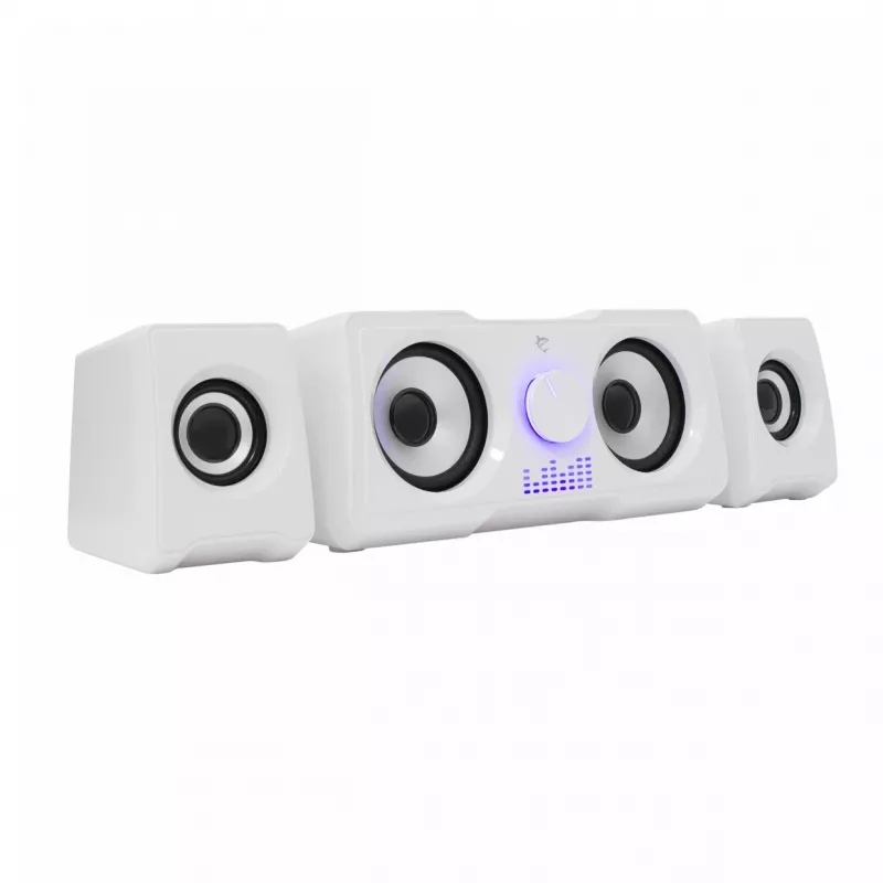 White Shark GSP-968 Mood RGB Gaming 2.2 Lautsprechersystem Weiß