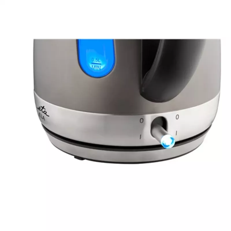 ETA | Wasserkocher | ELA ETA859890040 | Standard | 2100 W | 1,7 L | Edelstahl | 360° drehbare Basis | Grau