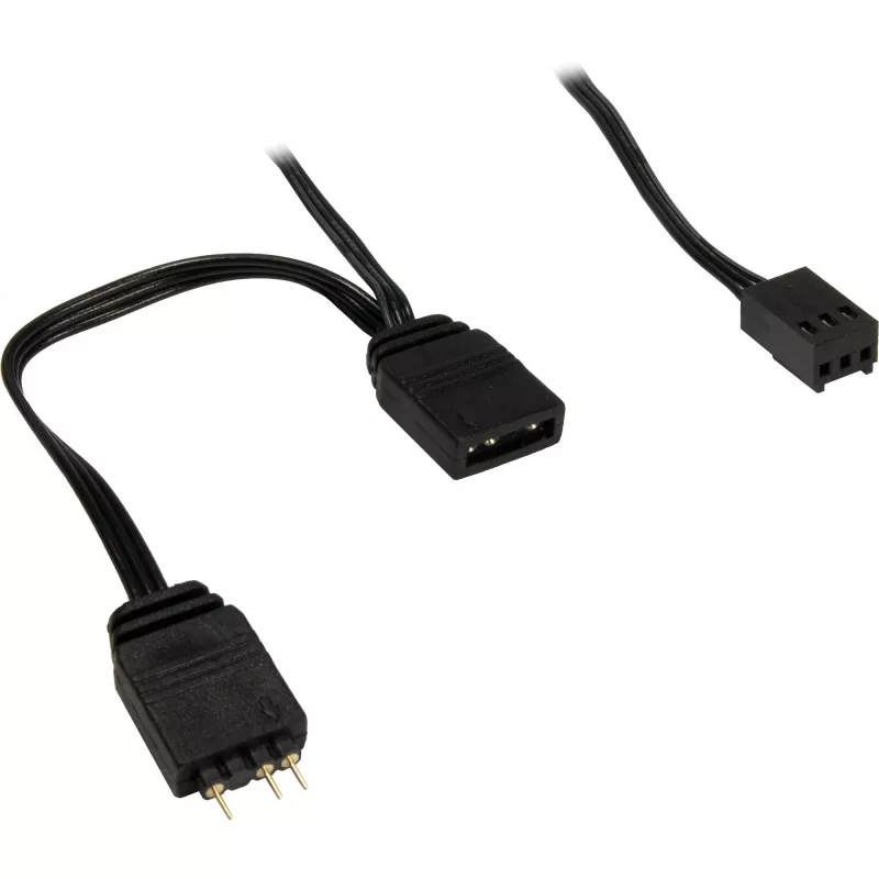 All-in-One-Flüssigkeitskühler INTER-TECH LC-360 RGB — 12-cm-Lüfter, hydraulisches Lager, schwarz