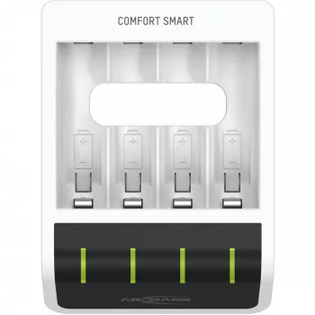Batterieladegerät Ansmann Comfort Smart Haushalt Batterie USB