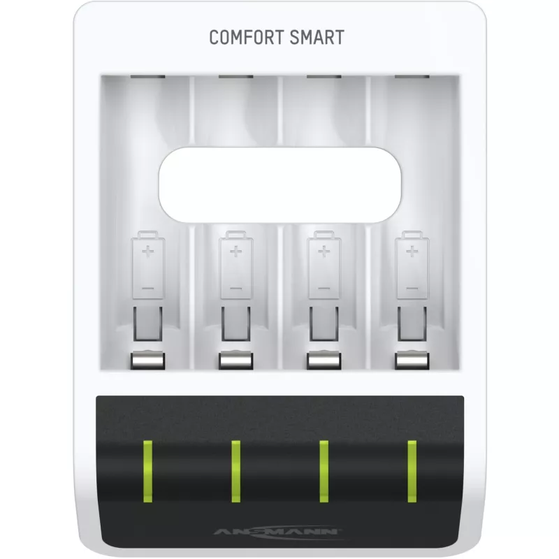 Batterieladegerät Ansmann Comfort Smart Haushalt Batterie USB