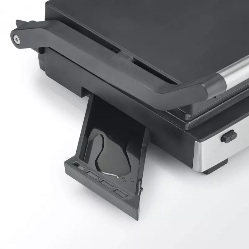 Kontaktgrill Severin KG 2380 Schwarz Silber 2000W Edelstahl
