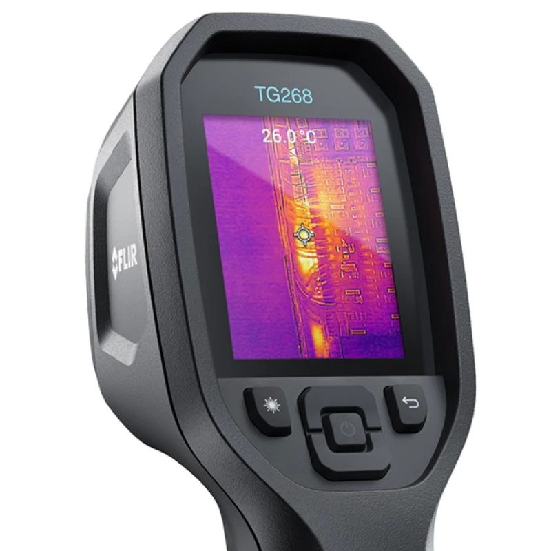 FLIR TG268 Infrarot-Thermometer -25 bis +400°C Schwarz, integriertes Display, LCD, 320 x 240 Pixel