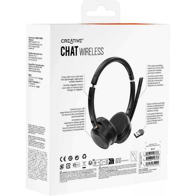 Headset Chat Wireless