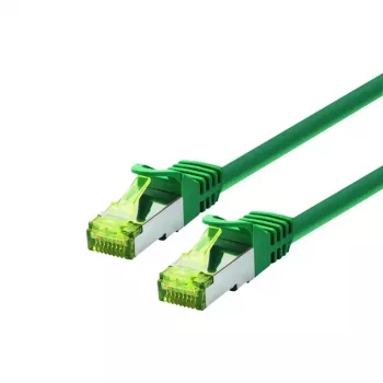 Netzwerkkabel LOGON TCR6ASS0025G RJ-45 Cat6a 0,25 m Grün