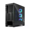 PC-Gehäuse Fractal Design Pop 2 Air Schwarz TG RGB Midi Tower – ATX/Micro-ATX/Mini-ITX, 3x120mm vorne, 1x120mm hinten, 2,5-Zoll- und 3,5-Zoll-Schächte