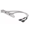 USB Slotblechkabel Digitus AK-300301-002-E