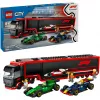 LEGO CITY 60445 F1 - Truck mit RB20 & AMR24 F1-Autos