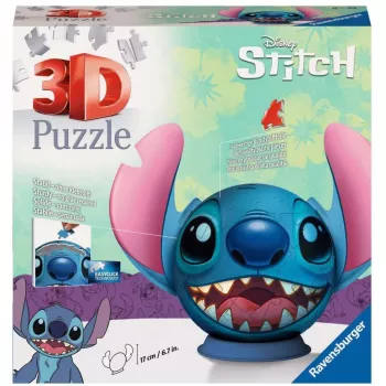 Ravensburger Disney Stitch 3D Puzzle für Kinder ab 6 Jahren - 72 Teile - Kein Kleber erforderlich - Ostergeschenke für Kinder