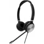 Yealink YHS36 E2 Dual 1308231 Headset – binaural – QD-to-RJ9 – Geräuschunterdrückung – HD-Wideband – Leder-Ohrpolster – Schwarz